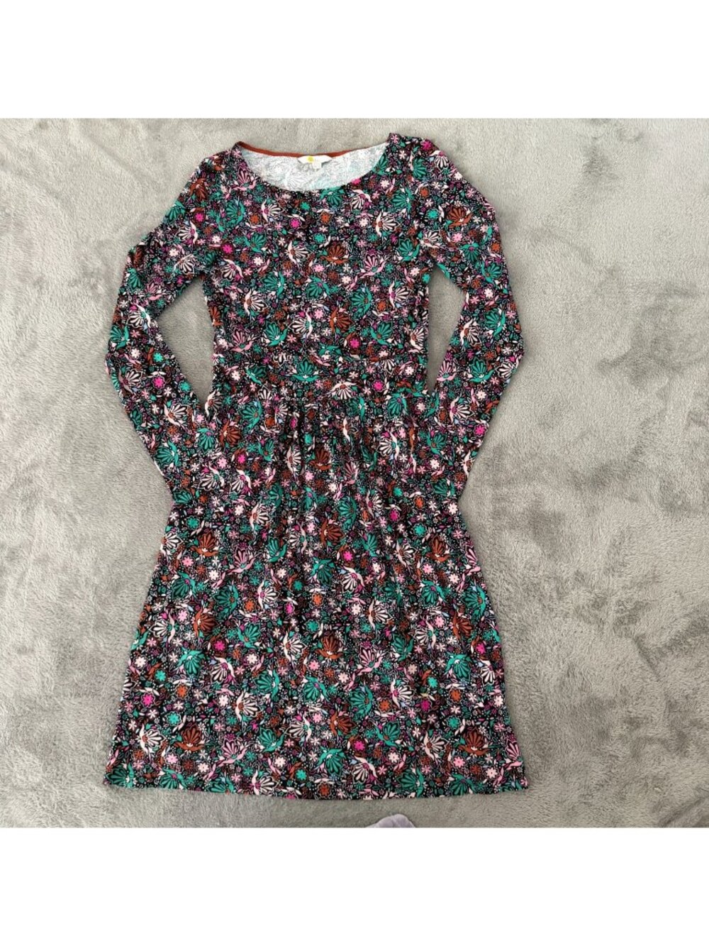 Boden Abigail Jersey Long Sleeve Dress Womens size 4 Regular - Picture 1 of 7